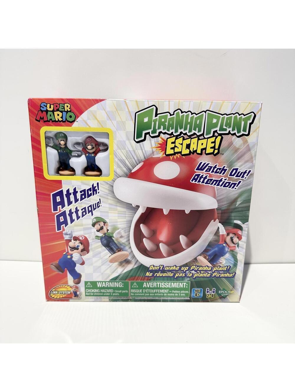 Super Mario Piranha Plant Escape! Family Board Game Complete in Box